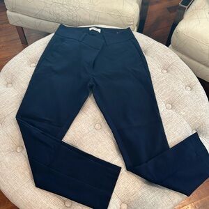 Loft petite skinny navy blue dress pants